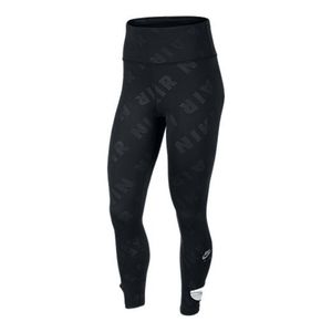 Teal green Nike Air 7/8 running tights